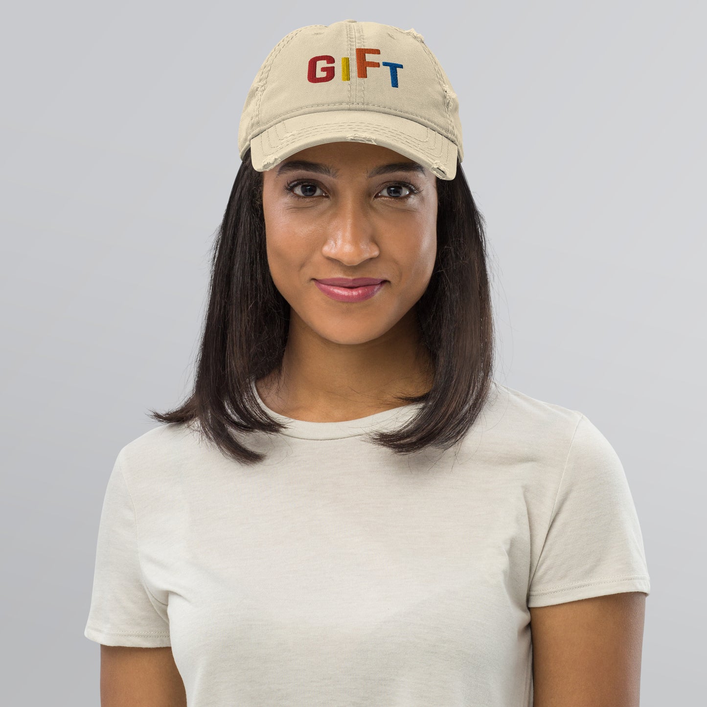 Distressed Dad Hat GIFT